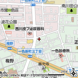 愛知県名古屋市中川区下之一色町波花33-1周辺の地図