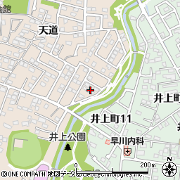 愛知県豊田市四郷町天道46-91周辺の地図
