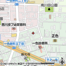 愛知県名古屋市中川区下之一色町波花12周辺の地図