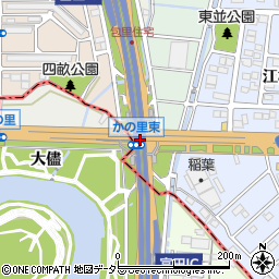 富田ＩＣ周辺の地図