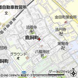 滋賀県近江八幡市鷹飼町1106周辺の地図