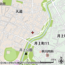愛知県豊田市四郷町天道46-87周辺の地図