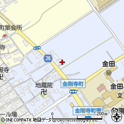 滋賀県近江八幡市金剛寺町658周辺の地図