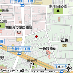 愛知県名古屋市中川区下之一色町波花17周辺の地図
