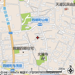 愛知県豊田市四郷町天道67-3周辺の地図