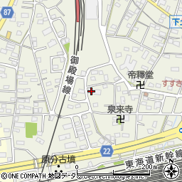 静岡県駿東郡長泉町下土狩1466周辺の地図