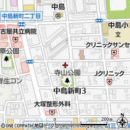 愛知県名古屋市中川区中島新町3丁目1712周辺の地図