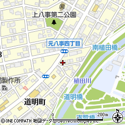 ホシザキ東海株式会社　千種営業所周辺の地図