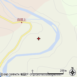 静岡県静岡市葵区森腰271周辺の地図