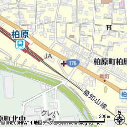 兵庫県丹波市柏原町柏原1068周辺の地図