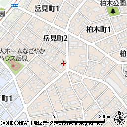 愛知県名古屋市瑞穂区岳見町2丁目18周辺の地図