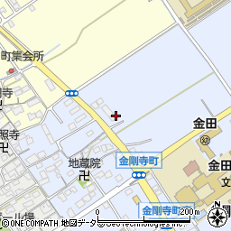 滋賀県近江八幡市金剛寺町656周辺の地図