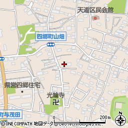 愛知県豊田市四郷町天道40周辺の地図