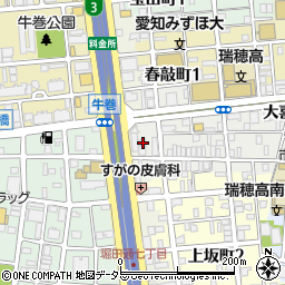 愛知県名古屋市瑞穂区大喜新町2丁目28周辺の地図