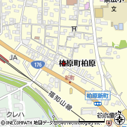 兵庫県丹波市柏原町柏原91周辺の地図