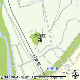 久保院周辺の地図