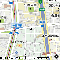 愛知県名古屋市瑞穂区新開町3周辺の地図