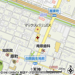 クリエイトＳＤ沼津原店周辺の地図