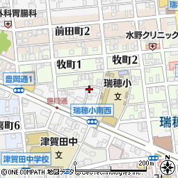 愛知県名古屋市瑞穂区豊岡通2丁目10周辺の地図