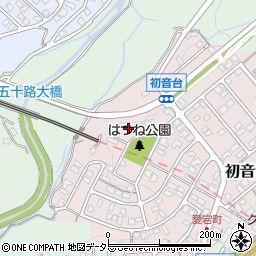 静岡県三島市初音台2周辺の地図