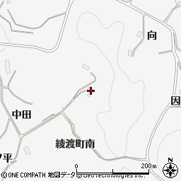 愛知県豊田市綾渡町南周辺の地図