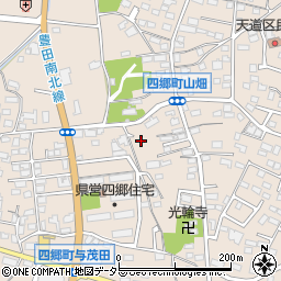 愛知県豊田市四郷町天道81-6周辺の地図