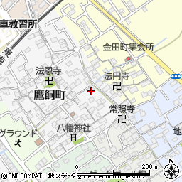 滋賀県近江八幡市鷹飼町1081周辺の地図