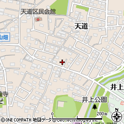 愛知県豊田市四郷町天道99-221周辺の地図
