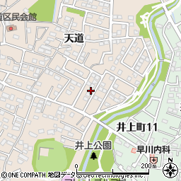 愛知県豊田市四郷町天道46-38周辺の地図