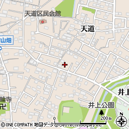 愛知県豊田市四郷町天道99-220周辺の地図