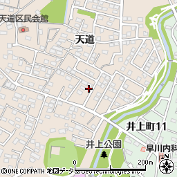 愛知県豊田市四郷町天道46-73周辺の地図