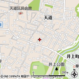 愛知県豊田市四郷町天道99-248周辺の地図