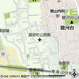 長塚町公民館周辺の地図