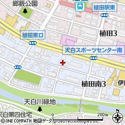 かがやきの森保育園うえだ周辺の地図