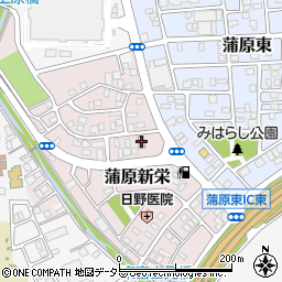 セブンイレブン清水蒲原新栄店周辺の地図