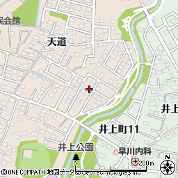 愛知県豊田市四郷町天道46-54周辺の地図
