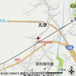 千葉県鴨川市天津2054周辺の地図