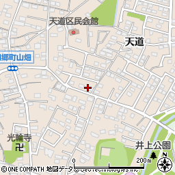愛知県豊田市四郷町天道45-52周辺の地図