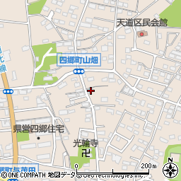 愛知県豊田市四郷町天道36周辺の地図