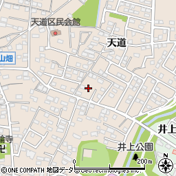 愛知県豊田市四郷町天道99-3周辺の地図