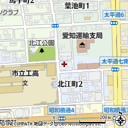 愛知県名古屋市中川区北江町2丁目3周辺の地図