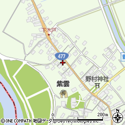 滋賀県近江八幡市野村町788周辺の地図