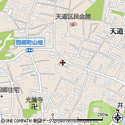 愛知県豊田市四郷町天道45-127周辺の地図