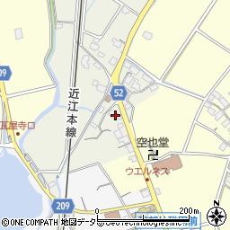 滋賀県東近江市建部下野町397周辺の地図