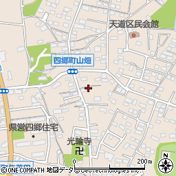 愛知県豊田市四郷町天道36-1周辺の地図