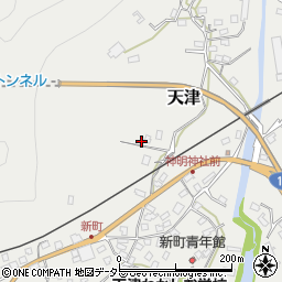 千葉県鴨川市天津2205周辺の地図