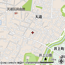 愛知県豊田市四郷町天道99-247周辺の地図