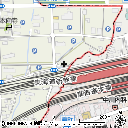 静岡県駿東郡長泉町下土狩14周辺の地図