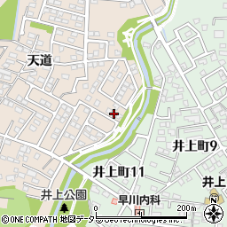 愛知県豊田市四郷町天道46-83周辺の地図