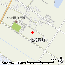 滋賀県東近江市北花沢町988周辺の地図